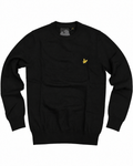 MAGLIA GC JUMPER LANA MERINO JET BLACK - LYLE SCOTT