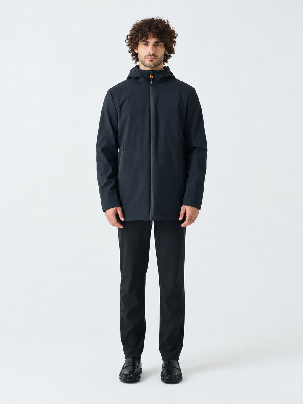 JACKET NOMENTANO MICRO DARK BLUE - SUNS