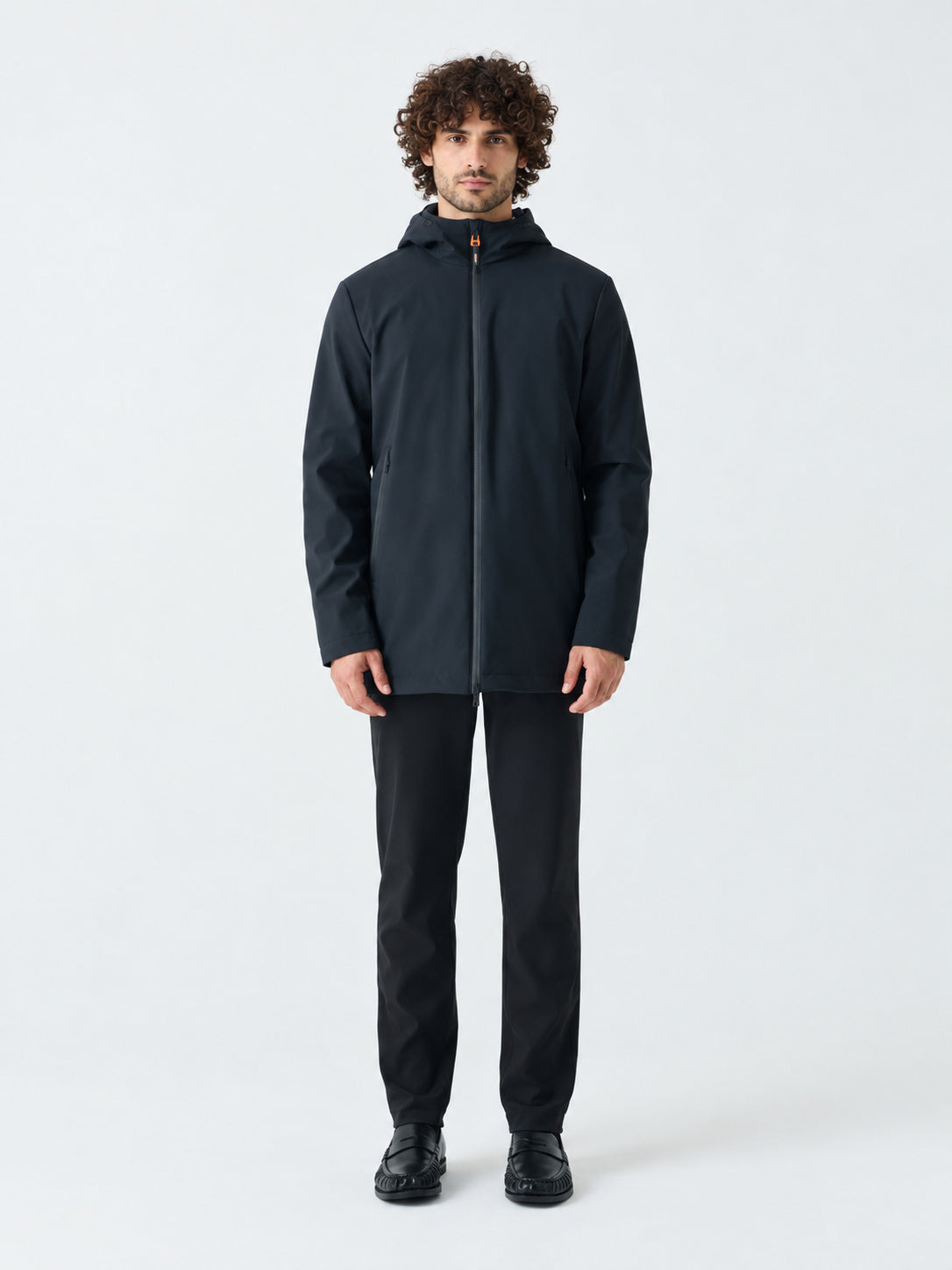 JACKET NOMENTANO MICRO DARK BLUE - SUNS