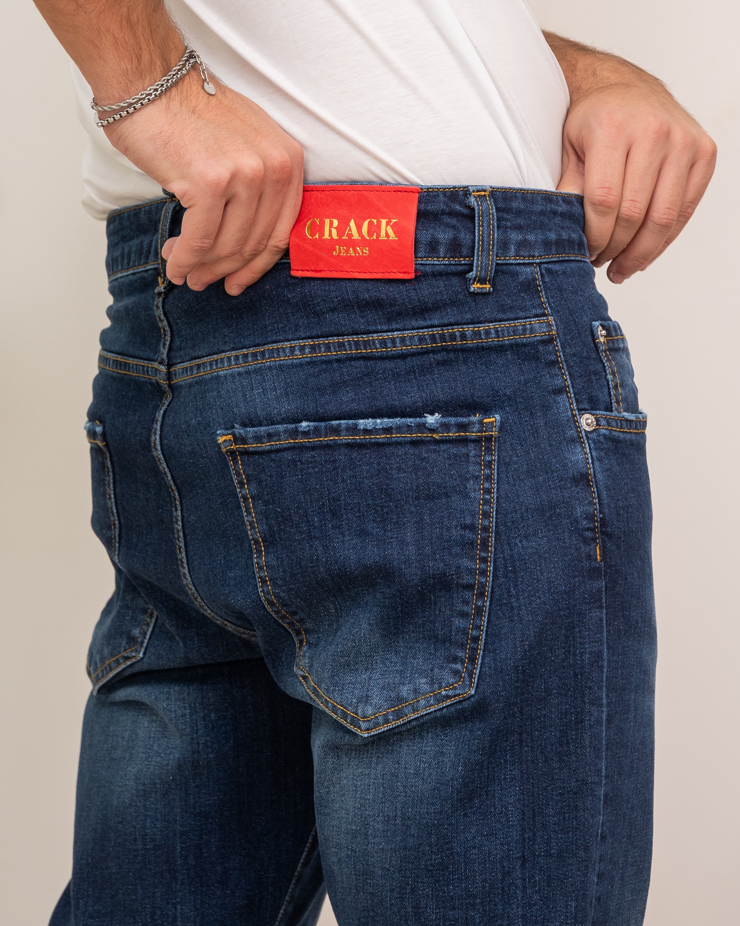 CRACK JEANS REGULAR LC08-03