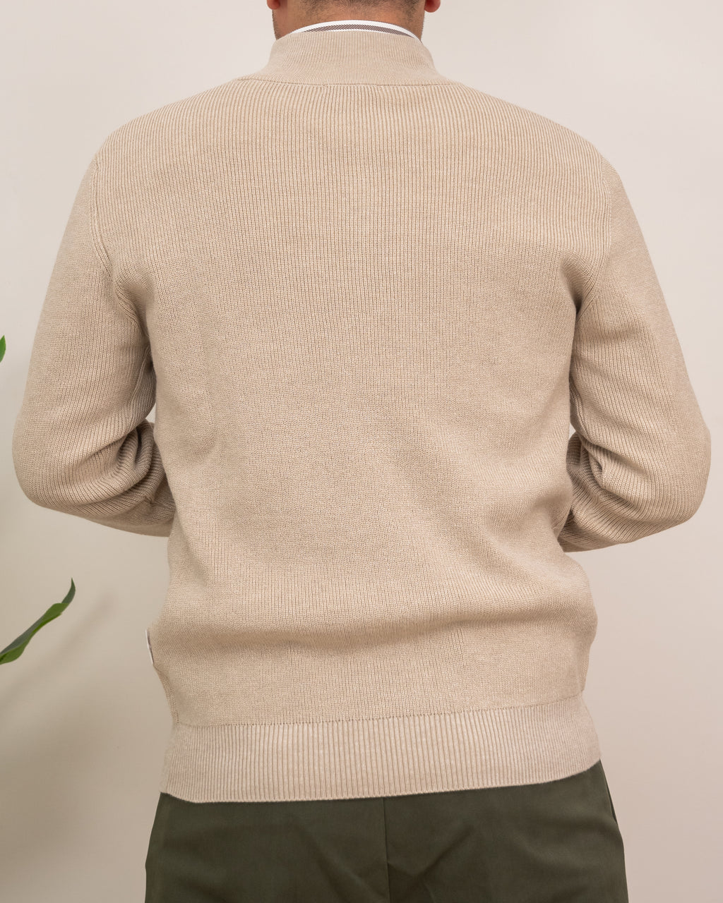 MAGLIA SEINSE MEZZA ZIP MI3138SS