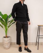 OUTFIT: SEINSE MAGLIA MEZZA ZIP MI3138SS CON PANTALONE DOPPIAVVI CHINO DOPPIA PENCE PI86I