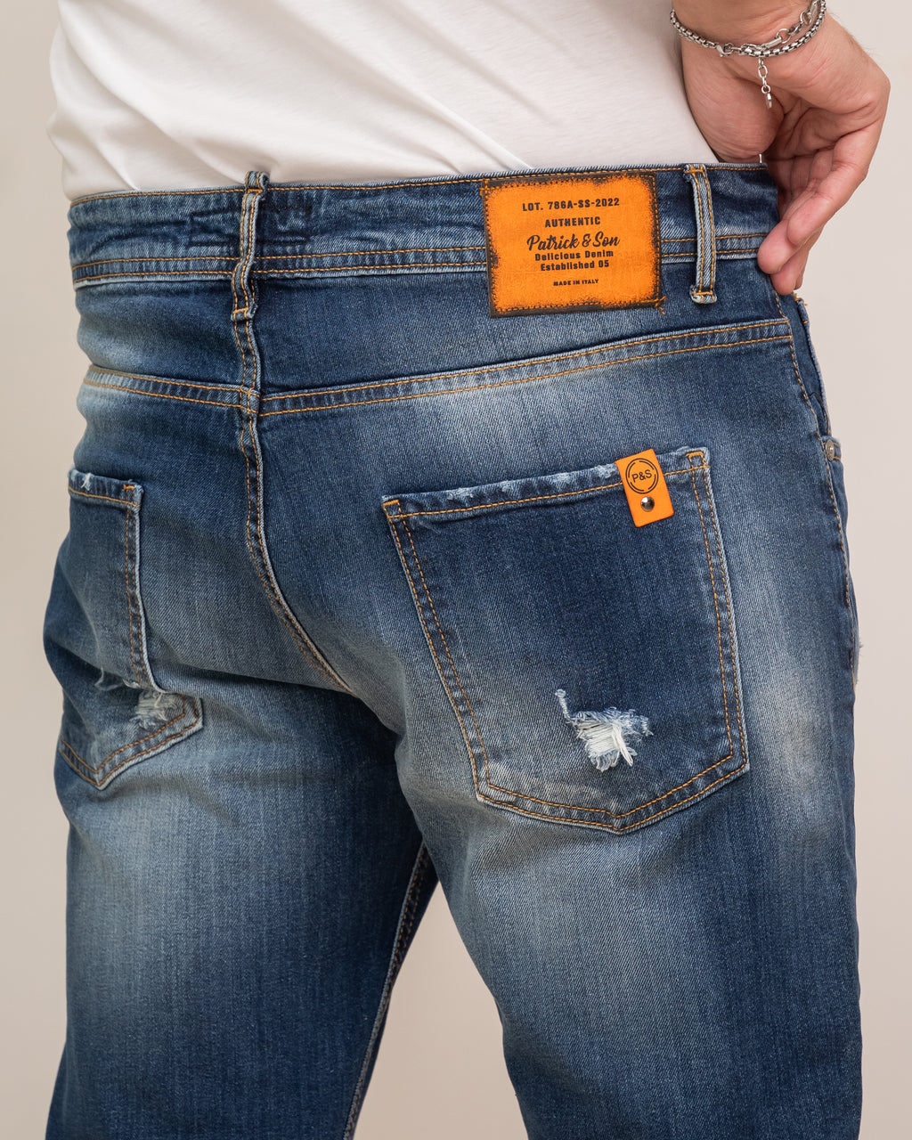 PATRICK&SON DENIM SKINNY D30