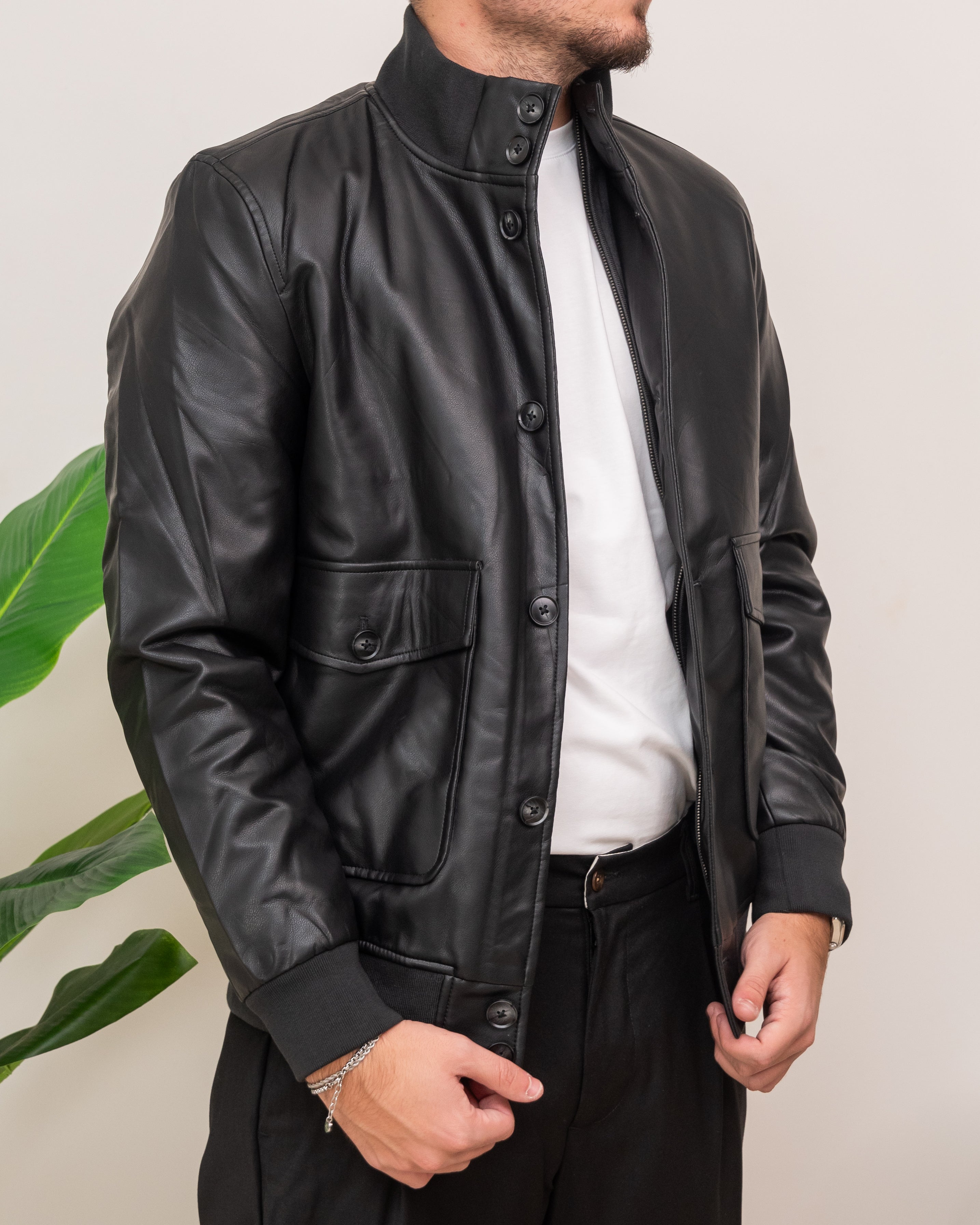 DOPPIAVVI GIUBBOTTO ECOPELLE GF76