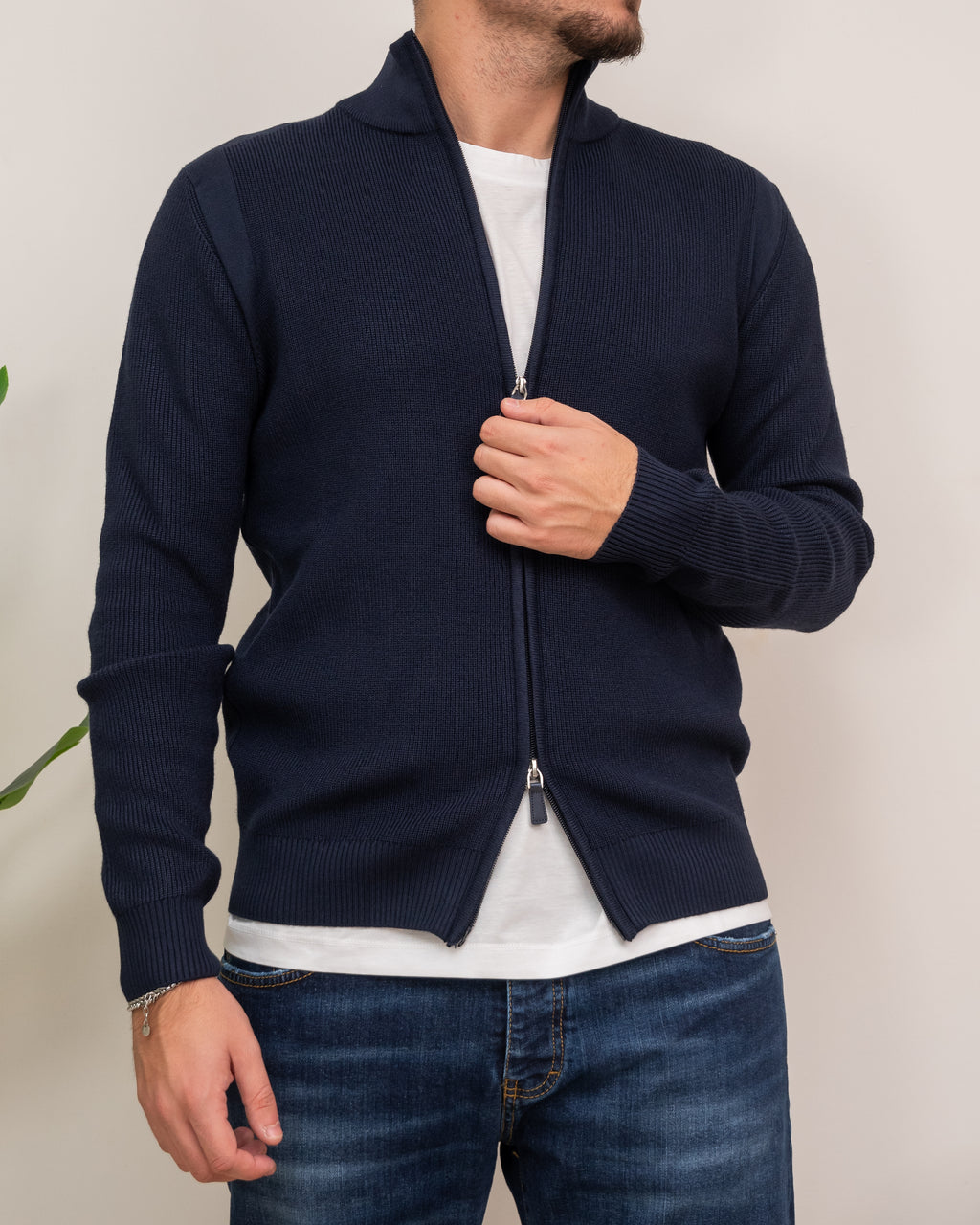 SEINSE CARDIGAN FULL ZIP MI3065SS