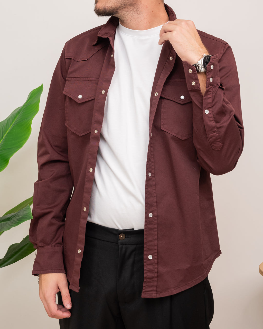 DOPPIAVVI CAMICIA TEXAS GAMBARINE