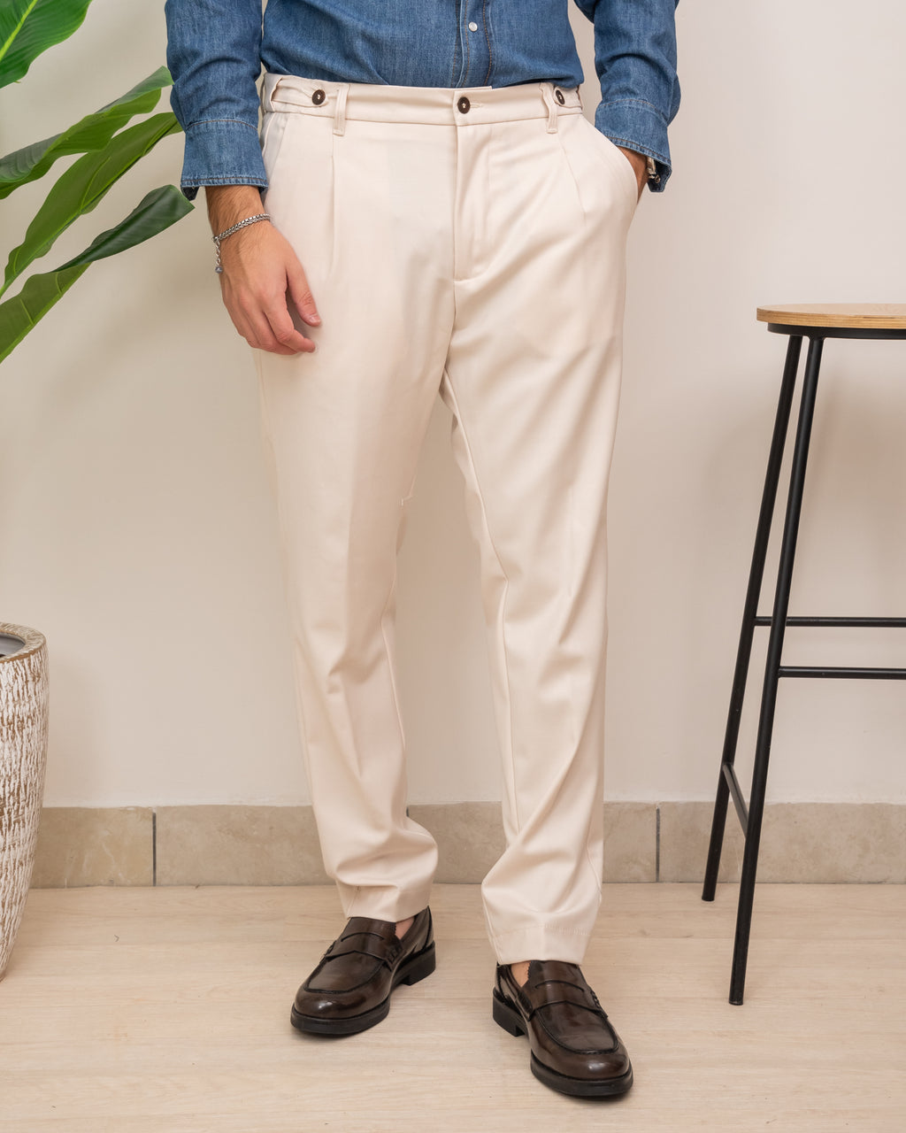 SQUAD2 PANT. FRESCO LANA