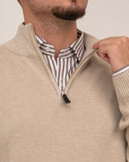 MAGLIA SEINSE MEZZA ZIP MI3138SS