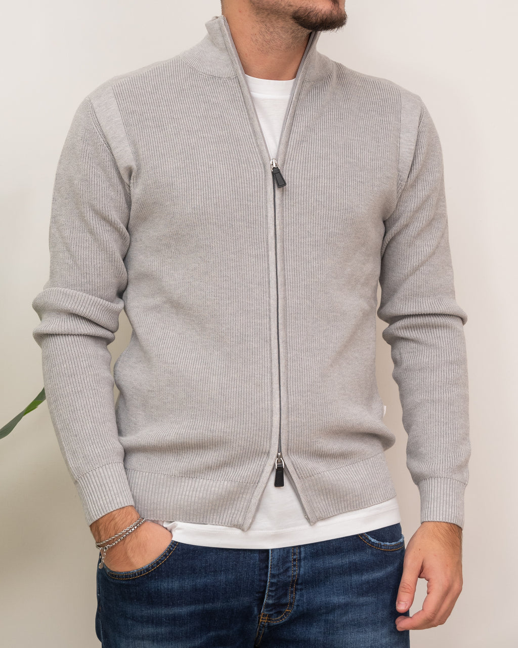 SEINSE CARDIGAN FULL ZIP MI3065SS