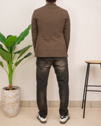 OUTFIT: SEINSE CAPPOTTO CP64SS CON JEANS CRACK LC08-05 E MAGLIA SEINSE MEZZA ZIP MI3138SS