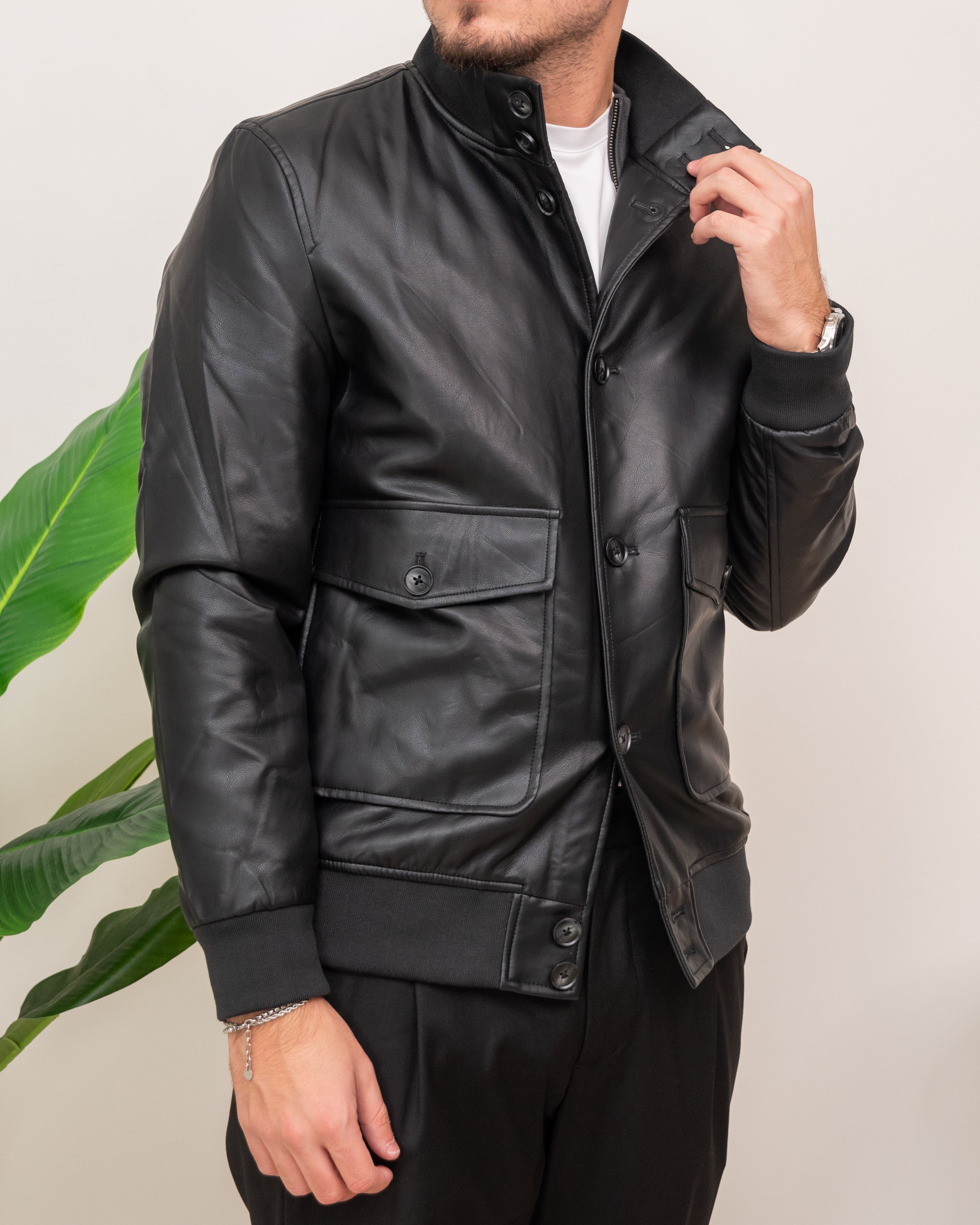 DOPPIAVVI GIUBBOTTO ECOPELLE GF76