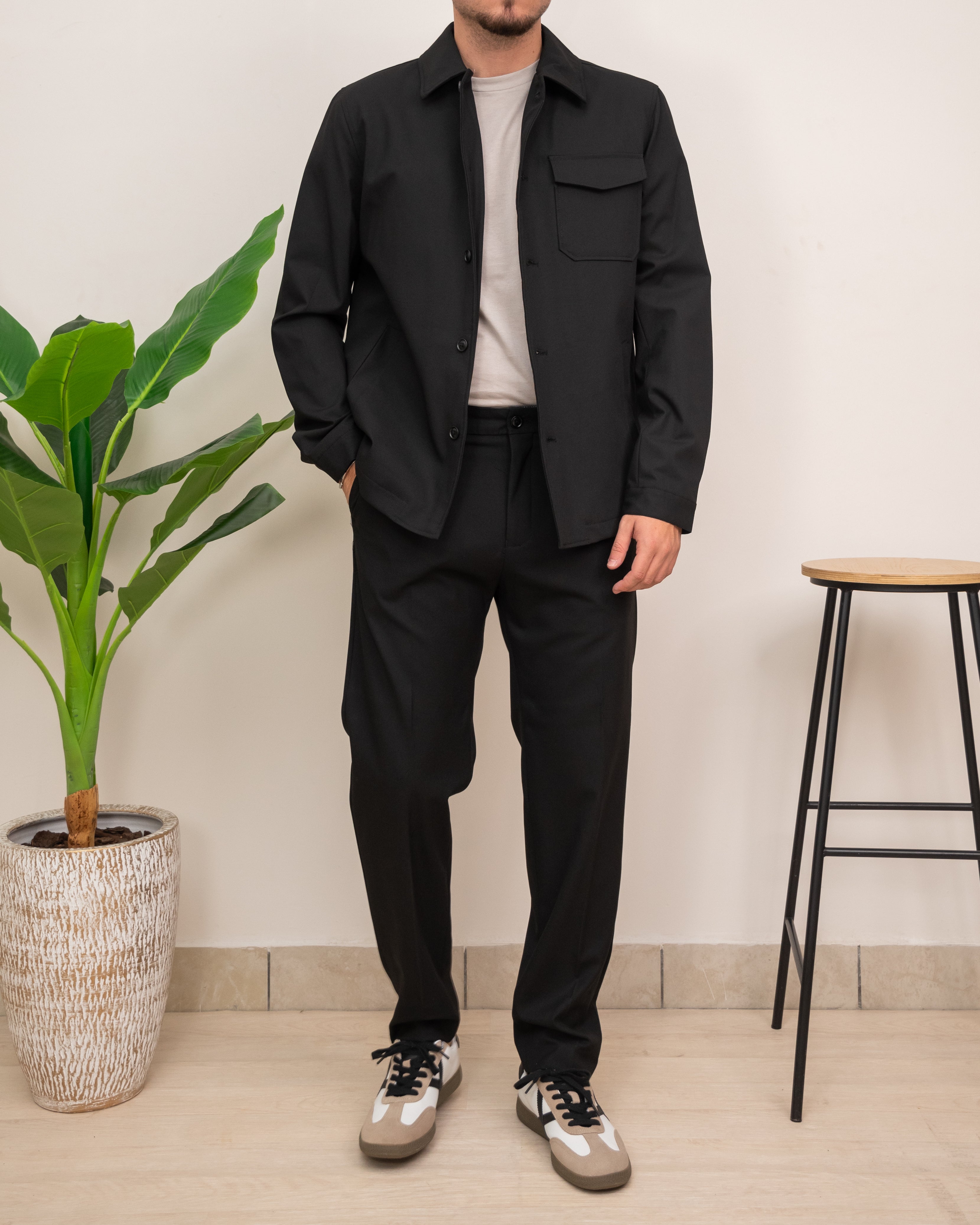 OUTFIT: SEINSE OVERSHIRT GBI1048SS CON PANTALONE DOPPIAVVI BAGGY JAPPO