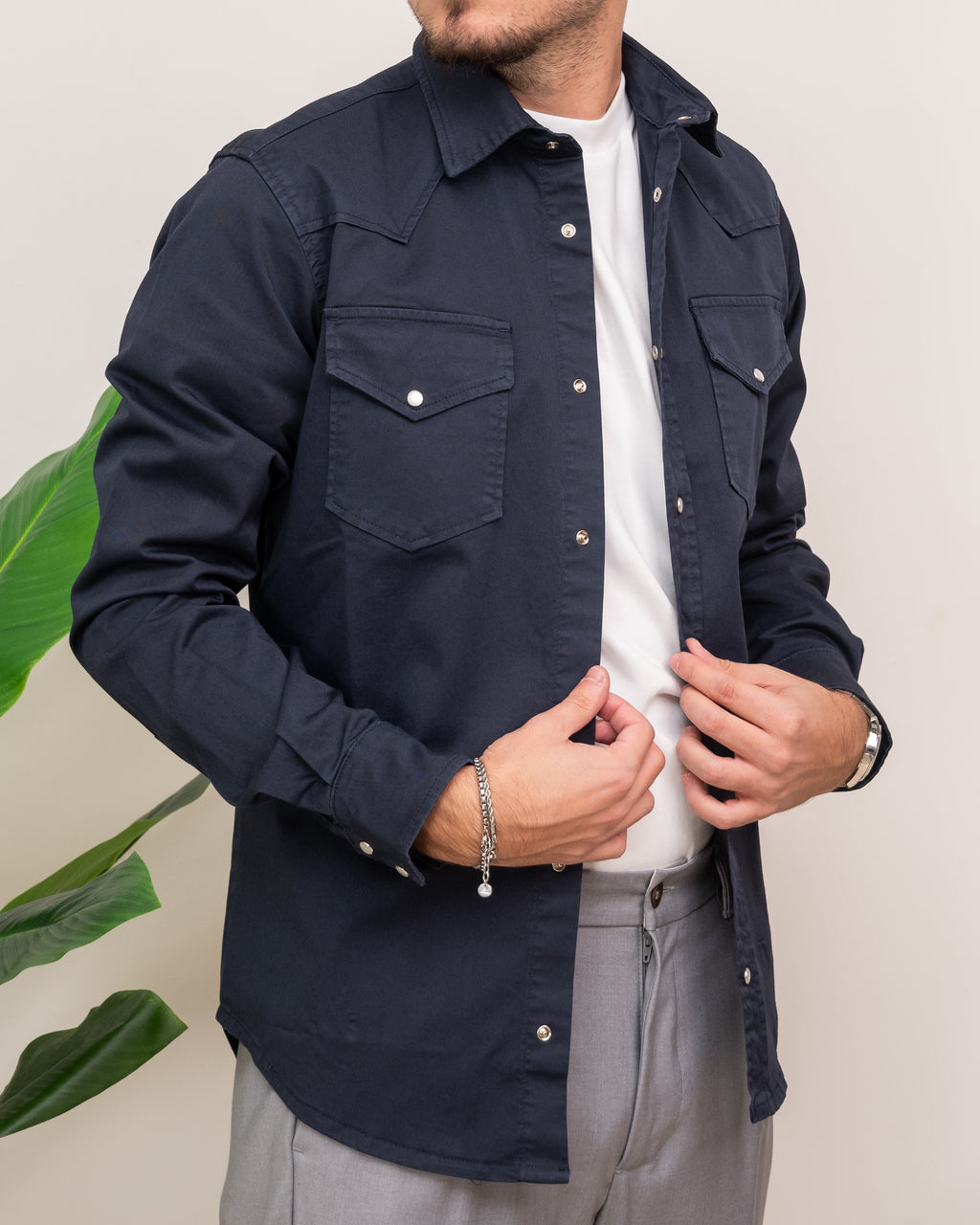 DOPPIAVVI CAMICIA TEXAS GAMBARINE