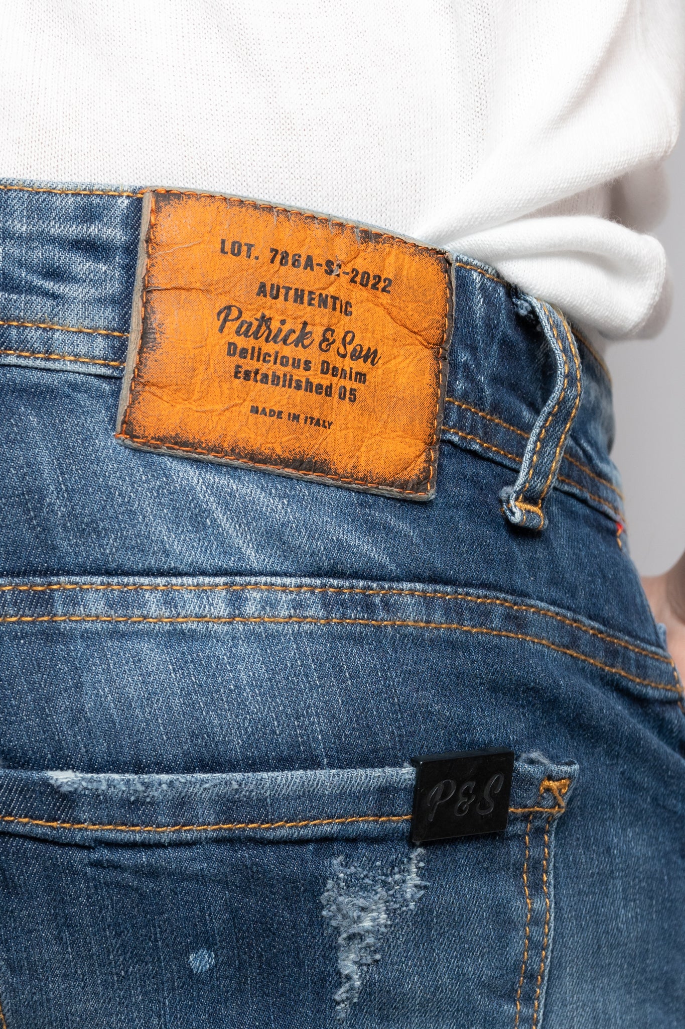 PATRICK & SON JEANS SKINNY D18